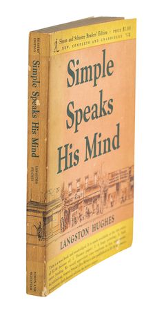 Lot #535 Langston Hughes: 