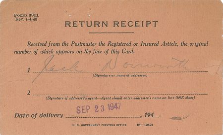 Lot #615 Jack Norworth Typed Letter Signed - Image 2