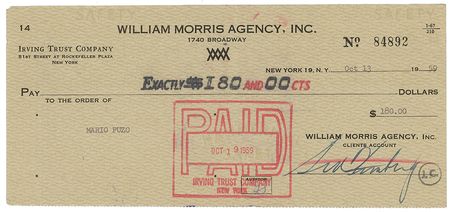 Lot #541 Mario Puzo Group Lot - Image 3