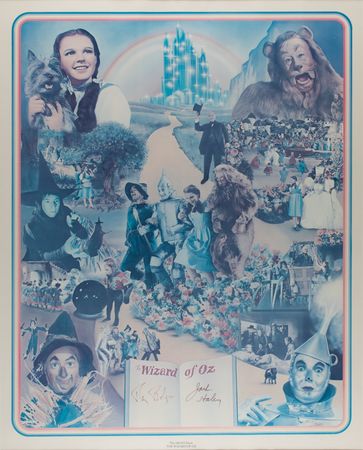 Lot #827 Wizard of Oz: Haley and Bolger Print - Image 1