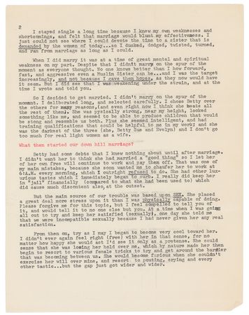 Lot #11 Malcolm X: Revealing letter by Malcolm X to Elijah Muhammad on his 