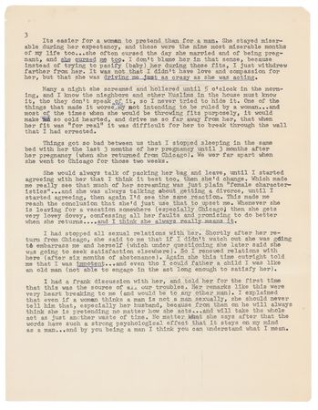 Lot #11 Malcolm X: Revealing letter by Malcolm X to Elijah Muhammad on his 