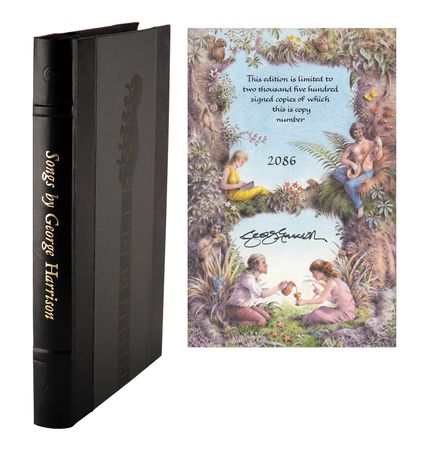 Lot #578 Beatles: George Harrison Book - Image 1