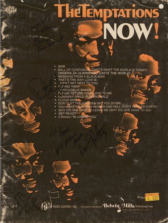 Lot #667 The Temptations Songbook - Image 1