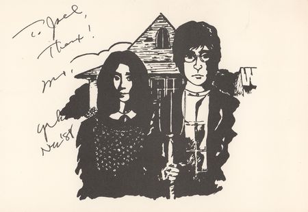 Lot #626 Beatles: Yoko Ono Cards - Image 1