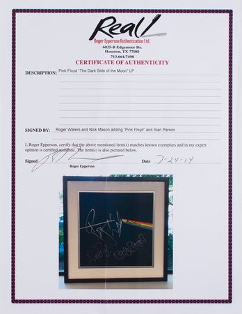 Lot #653 Pink Floyd: Waters, Mason, and Parsons Album - Image 4