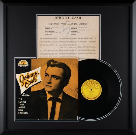 Lot #620 Johnny Cash Album - Image 1