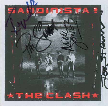 Lot #677 The Clash CD booklet - Image 1