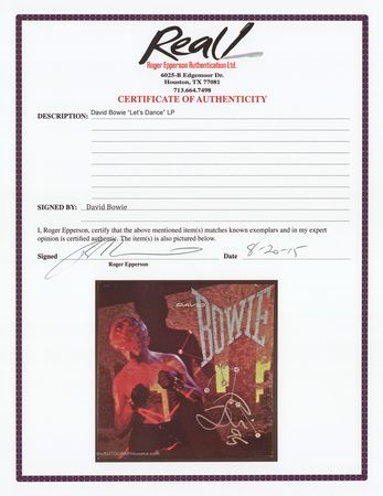Lot #634 David Bowie Album - Image 4