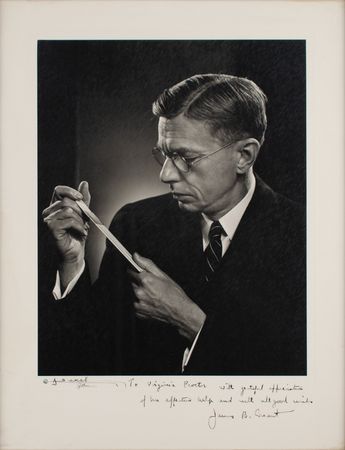 Lot #203 James B. Conant Signed Photograph - Image 1