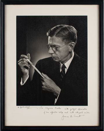 Lot #203 James B. Conant Signed Photograph - Image 2