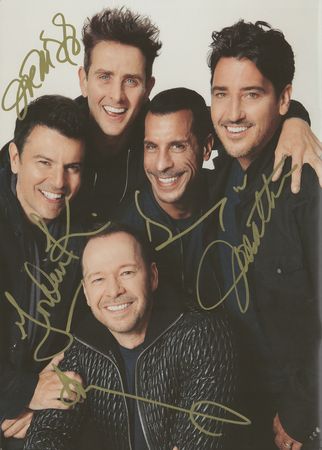 Lot #691 New Kids On The Block Tour Book - Image 1