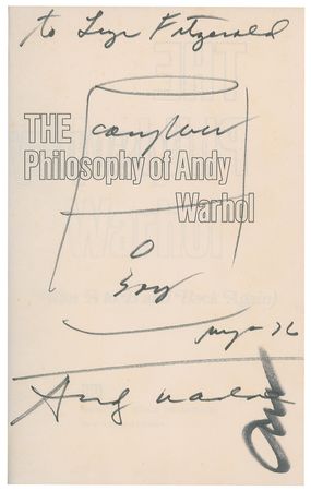 Lot #463 Andy Warhol Book - Image 2