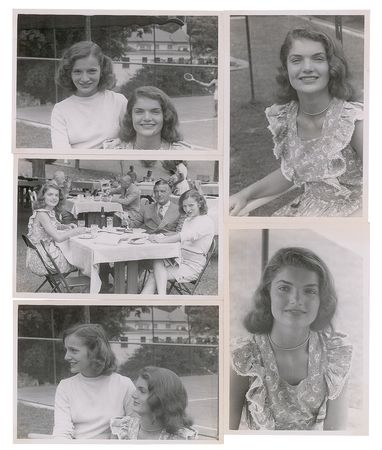 Lot #61 Jacqueline Kennedy: Remarkable candids of the 16-year-old Jacqueline Bouvier - Image 1