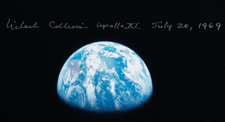 Lot #401 Michael Collins Signed Photograph - Image 2