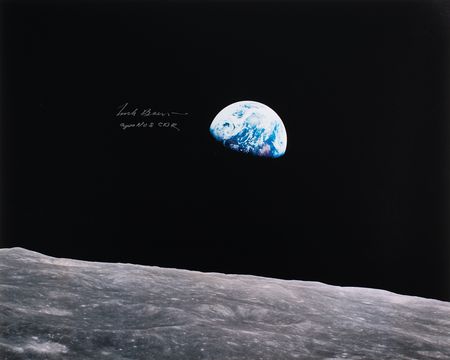 Lot #396 Frank Borman Signed Photograph - Image 1