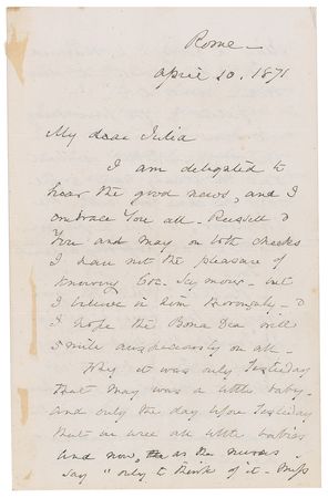 Lot #532 Elizabeth Gaskell Handwritten Letter Signed - Image 4
