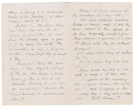 Lot #532 Elizabeth Gaskell Handwritten Letter Signed - Image 5