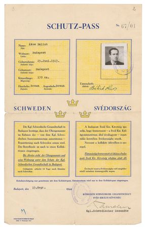 Lot #31 Raoul Wallenberg: Rare lifesaving