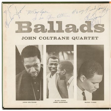 Lot #565 John Coltrane: The illustrious Coltrane quartet - Image 1