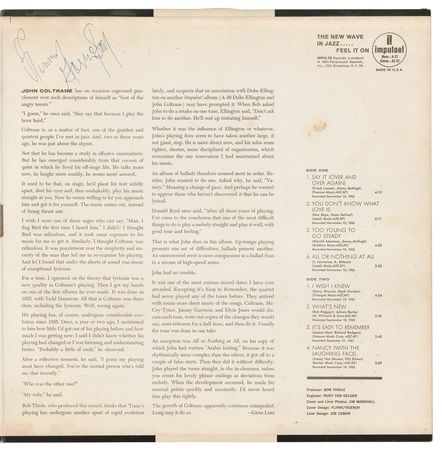 Lot #565 John Coltrane: The illustrious Coltrane quartet - Image 4