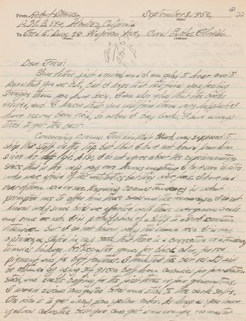 Lot #292 Robert Stroud: The 'Birdman of Alcatraz' writes on breeding canaries - Image 1