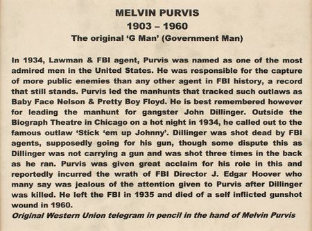 Lot #279 Melvin Purvis Handwritten Letter Signed - Image 4