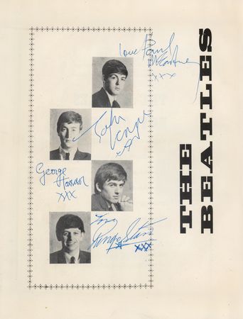 Lot #575 Beatles: 
