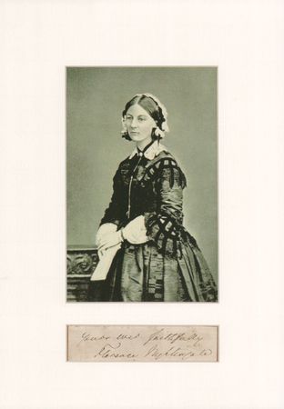 Lot #265 Florence Nightingale Signature - Image 1