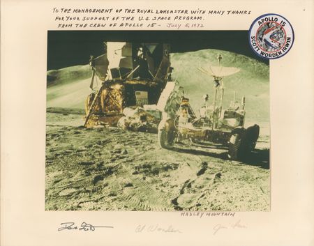 Lot #376 Apollo 15 Group Lot - Image 1