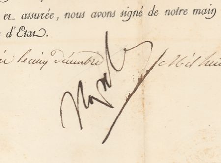 Lot #314 Napoleon Signed Document - Image 2