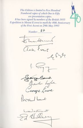 Lot #222 Everest Book - Image 2