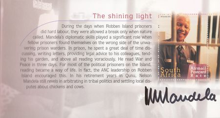Lot #21 Nelson Mandela: Signed eight times by the barrier-breaking South African president - Image 5