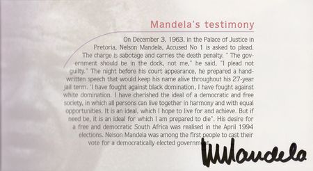 Lot #21 Nelson Mandela: Signed eight times by the barrier-breaking South African president - Image 7