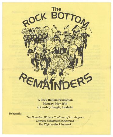 Lot #542 The Rock Bottom Remainders Shirt - Image 3