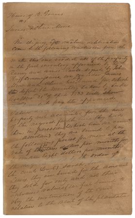 Lot #188 Texas: David G. Burnet Signed Document - Image 1