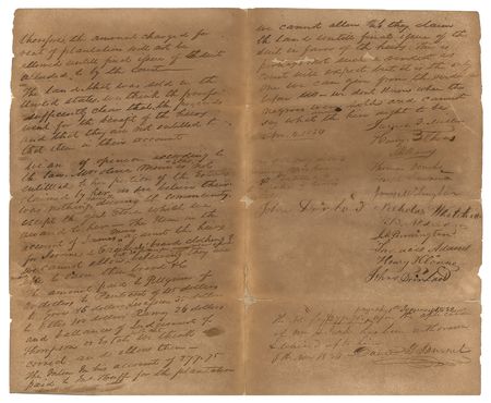 Lot #188 Texas: David G. Burnet Signed Document - Image 2