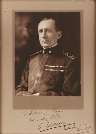 Lot #161 Guglielmo Marconi: Striking oversized portrait of the wireless communications pioneer - Image 1