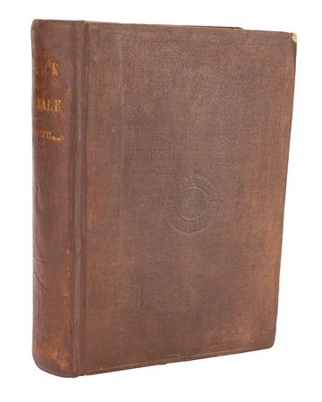 Lot #515 Herman Melville: Sought-after first American edition of Moby-Dick, first issue with original orange endpapers - Image 6