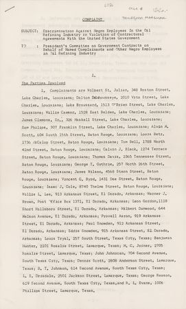 Lot #27 Thurgood Marshall Document