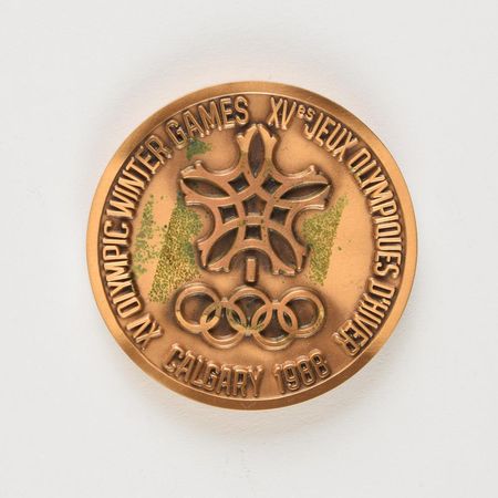 Lot #3091  Calgary 1988 Winter Olympics Participation Medal - Image 3