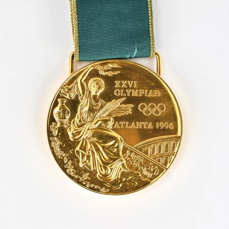 Lot #3127  Presentation version of 1996 Atlanta Gold Winner’s Medal - Image 7
