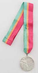 Lot #7120  Los Angeles 1984 Summer Olympics Silver Winner's Medal with Diploma and Participation Medal - Image 11