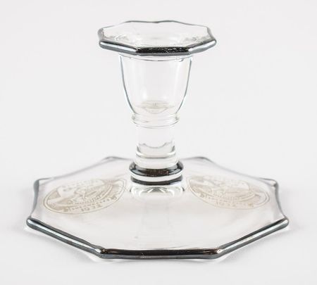 Lot #7036  Los Angeles 1932 Summer Olympics Souvenir Candlestick - Image 1