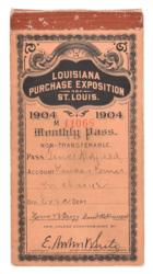 Lot #7010  St. Louis 1904 Exposition and Olympics