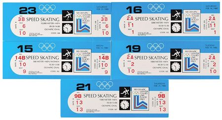 Lot #3079  Lake Placid 1980 Winter Olympics Eric