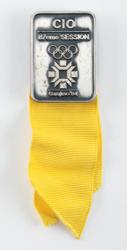 Lot #7115  Sarajevo 1984 Winter Olympics IOC Session Badge for TV - Image 1