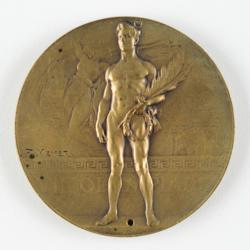 Lot #7021  Antwerp 1920 Olympics Bronze Winner's