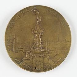 Lot #7021  Antwerp 1920 Olympics Bronze Winner's Medal - Image 2