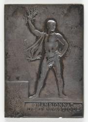 Lot #7004  Paris 1900 Olympics Winner?s Medal for Gymnastics - Image 2